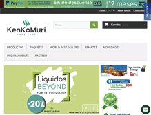 Tablet Screenshot of kenkomuri.com
